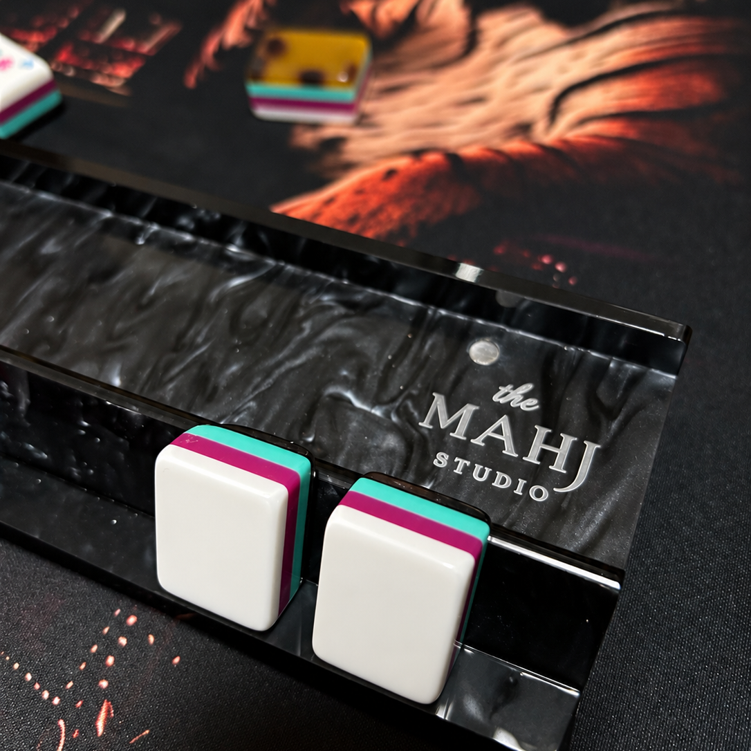 Black Granite - Mahjong Racks
