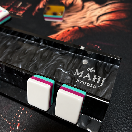 Black Granite - Mahjong Racks